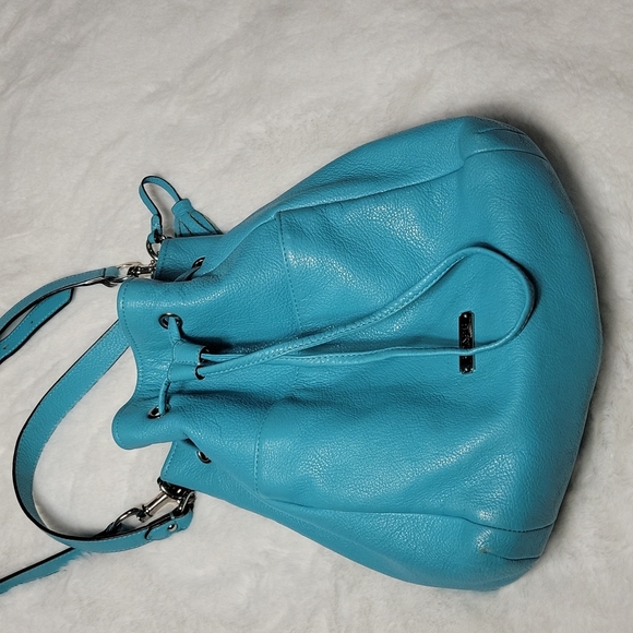 EUC Coach leather Crossbody Bucket bag - Picture 8 of 16